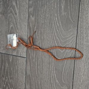 H & M leather hair wrap